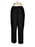 Caroline Rose 100% Polyester Solid Black Dress Pants Size L - photo 2