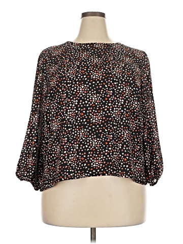 Apt. 9 3/4 Sleeve Blouse (view 1)