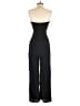 Bershka Solid Black Jumpsuit Size S - photo 2