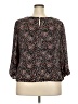 Apt. 9 100% Polyester Black 3/4 Sleeve Blouse Size XXL Petite - photo 2