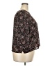 Apt. 9 100% Polyester Black 3/4 Sleeve Blouse Size XXL Petite - photo 4