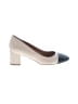 J.Crew Color Block Ivory Heels Size 6 - photo 1