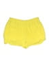 J.Crew 100% Polyester Solid Yellow Shorts Size 2 - photo 1