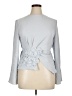 AMII 100% Polyester Gray Long Sleeve Blouse Size XL - photo 1