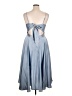 Lulus 100% Polyester Solid Blue Cocktail Dress Size XL - photo 2