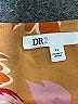 DR2 100% Polyester Orange Short Sleeve Blouse Size XL - photo 7