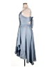 Lulus 100% Polyester Solid Blue Cocktail Dress Size XL - photo 5