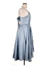 Lulus 100% Polyester Solid Blue Cocktail Dress Size XL - photo 4