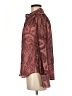 Ann Taylor Paisley Burgundy Long Sleeve Blouse Size M - photo 5