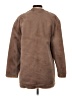 Zara TRF 100% Polyester Brown Coat Size S - photo 2