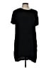 J.Crew Solid Black Casual Dress Size L - photo 1