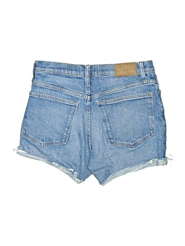 Madewell High-Rise Denim Shorts in Coeling Wash (view 2)