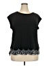 Elle Black Sleeveless T-Shirt Size XXL - photo 1