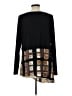 Sun Kim Black Long Sleeve Blouse Size L - photo 2