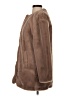 Zara TRF 100% Polyester Brown Coat Size S - photo 5