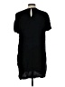 J.Crew Solid Black Casual Dress Size L - photo 2