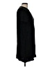 J.Crew Solid Black Casual Dress Size L - photo 4