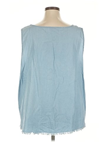 a.n.a. A New Approach Sleeveless Blouse (view 2)