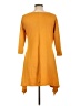 Wilde Solid Orange Casual Dress Size L - photo 2