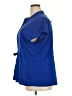Assorted Brands Blue Short Sleeve Blouse Size 2X (estimated) - photo 5