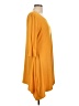 Wilde Solid Orange Casual Dress Size L - photo 4