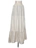 Faherty Stripes Ivory Casual Skirt Size S - photo 2