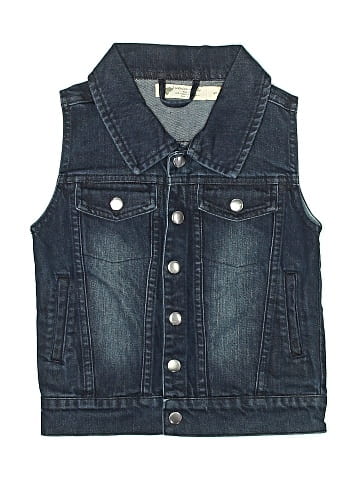 Monica + Andy Denim Vest (view 1)