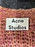 Acne Studios Metallic Brown Pullover Sweater Size XXS - photo 16