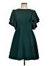 Unbranded Solid Teal Cocktail Dress Size L - photo 1