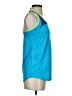 Nike 100% Polyester Blue Active Tank Size S - photo 4