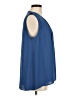 Vince Camuto 100% Polyester Blue Sleeveless Blouse Size M - photo 4
