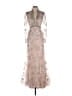 Mac Duggal Silver Cocktail Dress Size 2 - photo 1