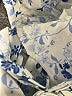 Mi ami 100% Polyester Paisley Blue Dress Size 10 - photo 3