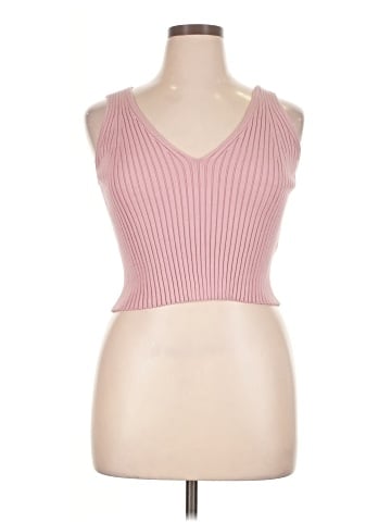 Madewell V-Neck Sweater Tank (view 1)