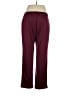 Natori Color Block Burgundy Casual Pants Size XL - photo 2