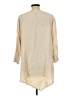 Sooniya 100% Tencel Ivory 3/4 Sleeve Button-Down Shirt Size L - photo 2