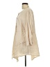 Sooniya 100% Tencel Ivory 3/4 Sleeve Button-Down Shirt Size L - photo 5