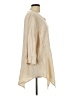 Sooniya 100% Tencel Ivory 3/4 Sleeve Button-Down Shirt Size L - photo 4