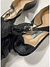 Prada 100% Leather Black Leather slingback heels Size EU 38 - photo 5