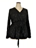 Torrid Black Long Sleeve Blouse Size 2X Plus (2) - photo 1