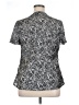 Elementz 100% Polyester Gray Short Sleeve Blouse Size 1X - photo 2