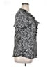 Elementz 100% Polyester Gray Short Sleeve Blouse Size 1X - photo 4