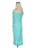 Boston Proper Solid Teal Cocktail Dress Size 4 - photo 5