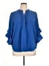 Vince Camuto 100% Polyester Blue 3/4 Sleeve Blouse Size XL - photo 1
