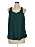 Mossimo 100% Polyester Green Sleeveless Blouse Size L - photo 1