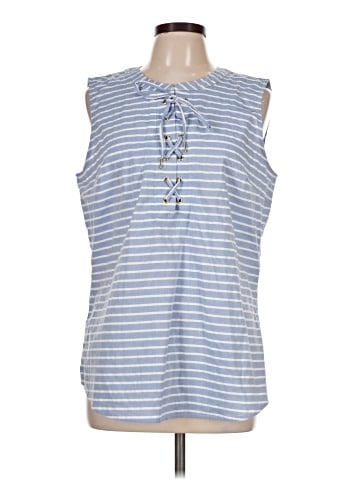 Anne Klein Sleeveless Blouse (view 1)
