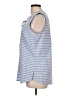 Anne Klein Blue Sleeveless Blouse Size L - photo 5