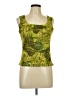 Carlisle 100% Polyester Green Tank Top Size L - photo 1