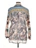 Umgee Floral Tan 3/4 Sleeve Blouse Size XL - photo 2