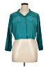 csc studio Teal 3/4 Sleeve Blouse Size 1X - photo 1